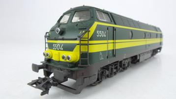 3467 MÄRKLIN HO- Belgische Digitaal diesellok serie 55 OVP  beschikbaar voor biedingen
