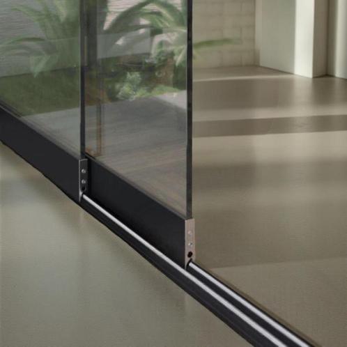 Glazen schuifwanden Transparant of Privacy Glas / Getint, Tuin en Terras, Overkappingen, Zo goed als nieuw, Veranda, Ophalen of Verzenden