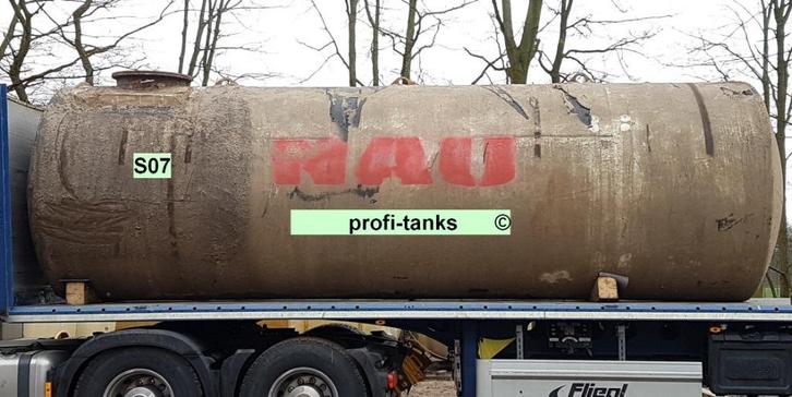 S07 opslagtank 20000 L ondergrondse stalen tank dubbelwandig, Tuin en Terras, Regentonnen, Gebruikt, Metaal, 150 liter of meer