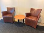 Lederen design fauteuils 14x Montis Sting, Huis en Inrichting, Ophalen, Gebruikt, Minder dan 75 cm, Design