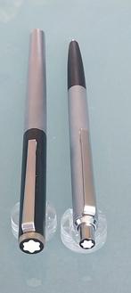 Montblanc vulpen en balpen chrome/zwart, Ophalen of Verzenden, Zo goed als nieuw, Balpen, Mont Blanc