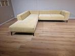 NIEUW! 30% KORTING - Prominent Trevi Hoekbank - Geel-Velours, Prominent Trevi hoekbank, montel, plantagie, leolux, rolf benz, 250 tot 300 cm