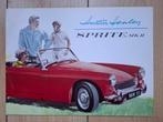 Austin Healey Sprite MK II, Amerikaanse kleuren folder. € 10, Boeken, Auto's | Folders en Tijdschriften, Ophalen of Verzenden