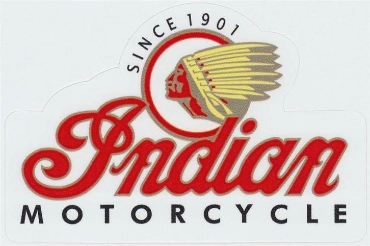 Indian Motorcycle sticker #1, Motoren, Accessoires | Stickers, Ophalen of Verzenden