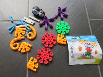 Kid knex, bouwset van 23 delen met 5 bouwvoorbeelden. beschikbaar voor biedingen