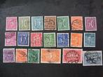 Duitse Rijk serie 177-196 Gestempeld,( aanbieding ), Ophalen of Verzenden, Overige periodes, Gestempeld