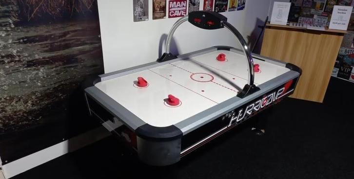 Airhockey - Hockey - Speeltafel - Huren - Airhockeytafel, Hobby en Vrije tijd, Feestartikelen | Verhuur, Nieuw, Verjaardag, Verzenden