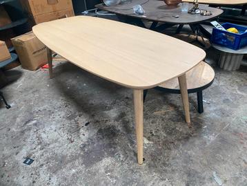 Eiken Tafel 240x100 Japandi Stijl beschikbaar voor biedingen