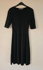 Hallhuber prachtige zwarte jurk mt XS in nieuwstaat., Ophalen of Verzenden, Zo goed als nieuw, Maat 34 (XS) of kleiner, Zwart