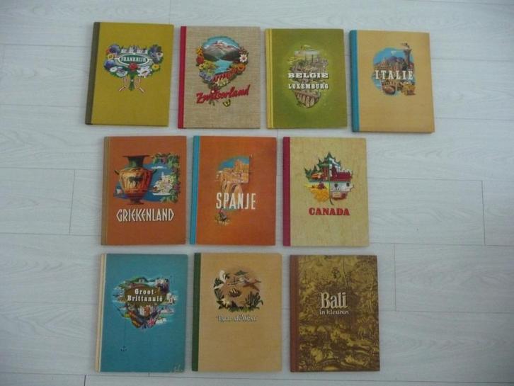 10 plaatjesboeken DIVERSE LANDEN uitgave van DOUWE EGBERTS, Boeken, Prentenboeken en Plaatjesalbums, Gelezen, Ophalen of Verzenden