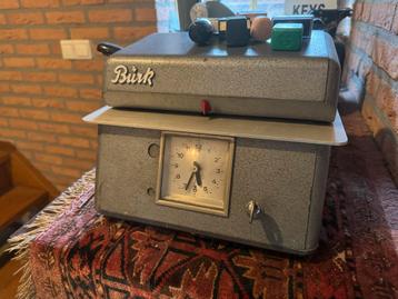 Burk Tijdstempel Machine - Vintage Klok beschikbaar voor biedingen