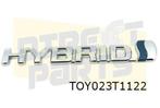 Toyota Yaris (9/14 - 9/20) (P13) embleem Rechts tekst "Hybri, -, Verzenden, -, Nieuw
