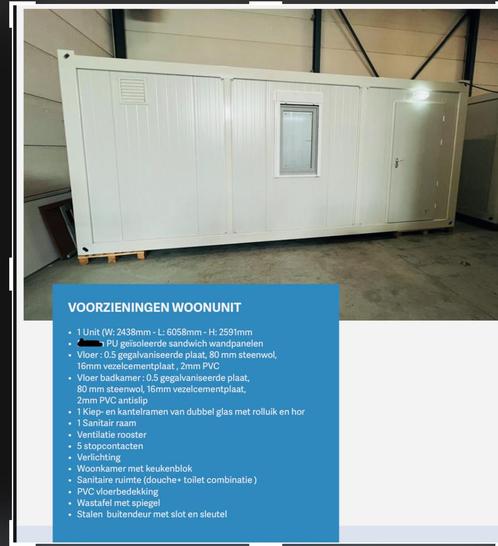 Woonunit(s). Direct leverbaar!, Zakelijke goederen, Machines en Bouw | Keten en Containers, Ophalen