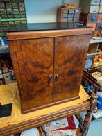 Art Deco staand palissander kastje 2 deurtjes antiek oud, Antiek en Kunst, Antiek | Meubels | Kasten, Ophalen