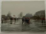 Anschtkaart Elfstedentocht 1985 Gelopen, Ophalen of Verzenden, 1980 tot heden, Gelopen, Friesland