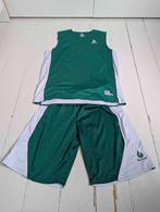 Wit met groene basketbal set van Burned, Sport en Fitness, Basketbal, Ophalen of Verzenden, Zo goed als nieuw, Kleding