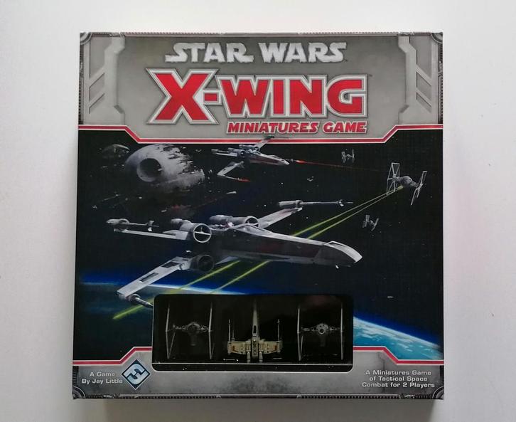 Star Wars X-Wing Miniatures Game - Fantasy Flight, Hobby en Vrije tijd, Gezelschapsspellen | Bordspellen, Zo goed als nieuw, Een of twee spelers