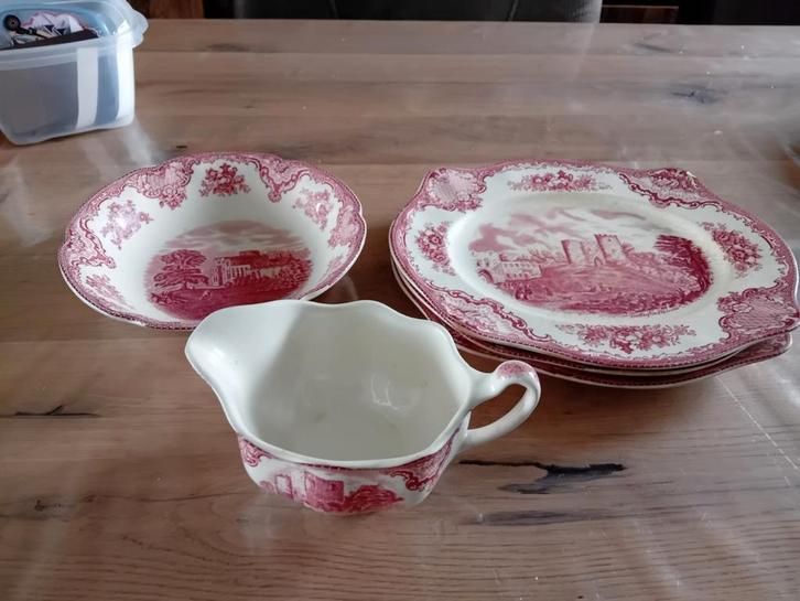 Johnson Bros Old Britain Castles Servies, Antiek en Kunst, Antiek | Servies los, Ophalen of Verzenden