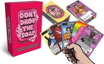 Don’t drop the soap, kaartspel, nieuw in verpakking. beschikbaar voor biedingen