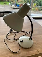 Vintage Kiga Bureaulamp - Beige, Huis en Inrichting, Lampen | Tafellampen, Ophalen of Verzenden, Gebruikt, Metaal, Minder dan 50 cm