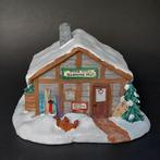Lemax kersthuisje kerstdorp winter ski warming hut, Ophalen of Verzenden, Zo goed als nieuw