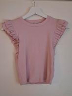 Roze Zara Top met Ruffles - Maat M, Kleding | Dames, Tops, Maat 38/40 (M), Zara, Ophalen of Verzenden, Zo goed als nieuw
