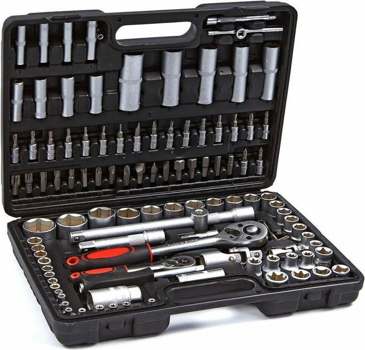 Doppenset 108-delig - UltraToolz - NIEUW leverbaar!, Doe-het-zelf en Verbouw, Gereedschap | Handgereedschap, Nieuw, Ophalen