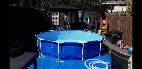 Intex zwembad 3,66 diameter, Tuin en Terras, Zwembaden, Zo goed als nieuw, Opzetzwembad, Minder dan 80 cm, 200 tot 400 cm, 300 cm of meer