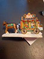 Dickensville Kerst Ornament - Paard met Speelgoedwagen, Ophalen, Zo goed als nieuw, Overige typen