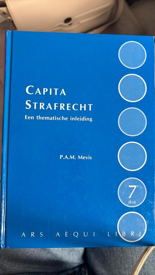 P.A.M. Mevis - Capita strafrecht, Boeken, Wetenschap, Zo goed als nieuw, Ophalen of Verzenden