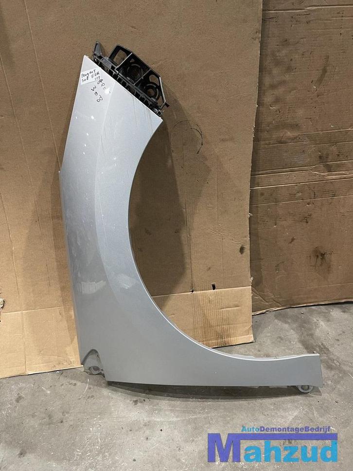 PEUGEOT 308 GRIJS ZILVER EZR Rechts rechter zijscherm scherm, Auto-onderdelen, Carrosserie en Plaatwerk, Spatbord, Peugeot, Gebruikt