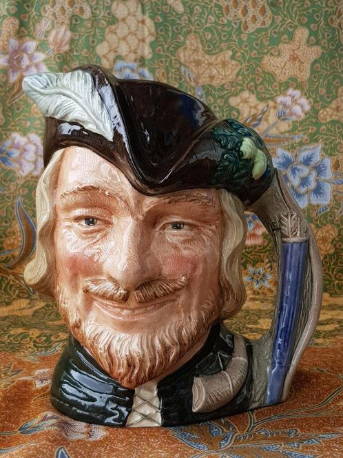 Mooie oude Engelse Robin Hood Toby jug van Royal Doulton., Antiek en Kunst, Antiek | Porselein, Ophalen of Verzenden
