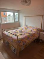 Gjöra bed Ikea 160 x 200 cm, Ophalen, Verstelbaar, Bruin, Tweepersoons