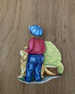 3d plaatje kind met hond, Ophalen, Nieuw, Kind