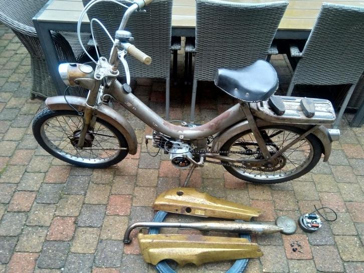 DKW 502 brommer., Fietsen en Brommers, Brommers | Puch, Gebruikt, Overige modellen, Ophalen