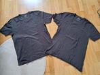 2x zwart Heren Shirt Selected Basics  - XXL   jusa17, Selected Basics, Zwart, Overige maten, Ophalen of Verzenden