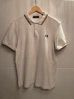 Fred Perry polo (M) wit, Kleding | Heren, Polo's, Maat 48/50 (M), Wit, Ophalen of Verzenden, Zo goed als nieuw