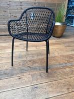 Tuinstoel Anna Espresso | Max & Luuk | Showroommodel, Tuin en Terras, Tuinstoelen, Ophalen, Zo goed als nieuw, Aluminium