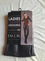 Legging leder look mt  l nieuw alleen afhalen, Ophalen, Nieuw, Zwart, Legging