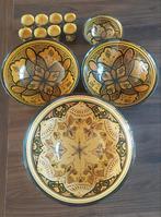 Marokkaanse Aardewerk Set - Handbeschilderd, Ophalen of Verzenden