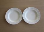 Queens garden 2 roomkleur platte borden D26,5cmcm H3cm., Huis en Inrichting, Keuken | Servies, Gebruikt, Ophalen of Verzenden
