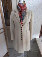 wollen blazer lang SCAPA 36, Kleding | Dames, Jasjes, Kostuums en Pakken, Scapa, Verzenden, Beige, Zo goed als nieuw