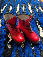 Dr. Martins Lakleer Rode boots 42, Dr. Martins, Geen, Geen, Lage of Enkellaarzen