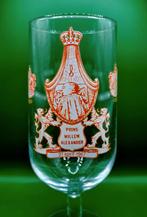 Bierglas ter herinnering geboorte van Pr.Willem Alexander, Ophalen of Verzenden, Zo goed als nieuw, Glas of Glazen