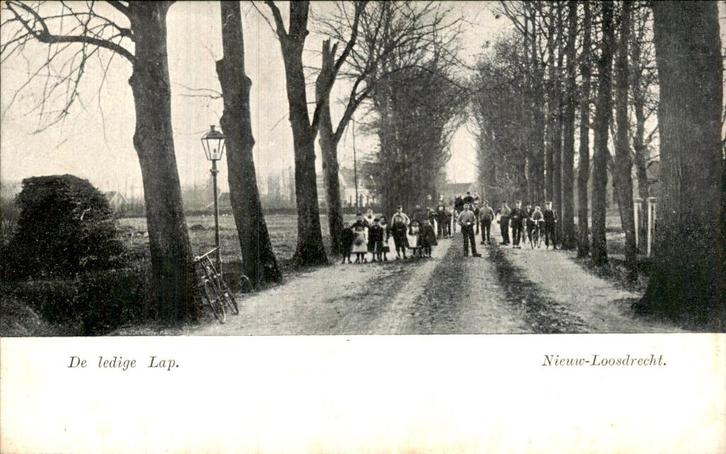 Nieuw Loosdrecht, Verzamelen, Ansichtkaarten | Nederland, Gelopen, Noord-Holland, Voor 1920, Ophalen of Verzenden