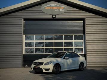 Mercedes-Benz C-klasse AMG C63 facelift 99dznd km! Wit | Zee beschikbaar voor biedingen