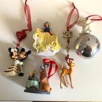 Disney kerst ballen Mickey Bambi sneeuwwitje lady vagebond, Verzamelen, Ophalen of Verzenden, Mickey Mouse, Zo goed als nieuw