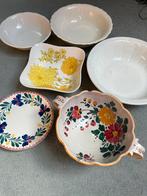 Vintage Schalen Petrus Regout & Societé Ceramique Maastricht, Huis en Inrichting, Keuken | Servies, Gebruikt, Verzenden, Schaal of Schalen