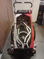 Chariot Cougar 1 met veel accessoires, Fietsen en Brommers, Fietsaccessoires | Aanhangers en Karren, Ophalen, Gebruikt, Chariot voorloper van Thule