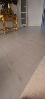 Witte marmer laminaat, Wit, Ophalen of Verzenden, Zo goed als nieuw, 25 tot 50 m²